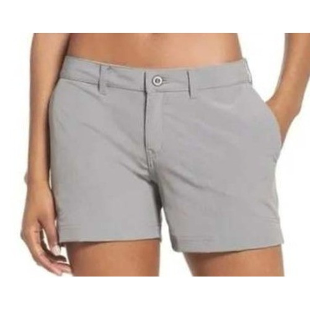 Patagonia Womens‎ 6 Happy Hike Shorts in Gray